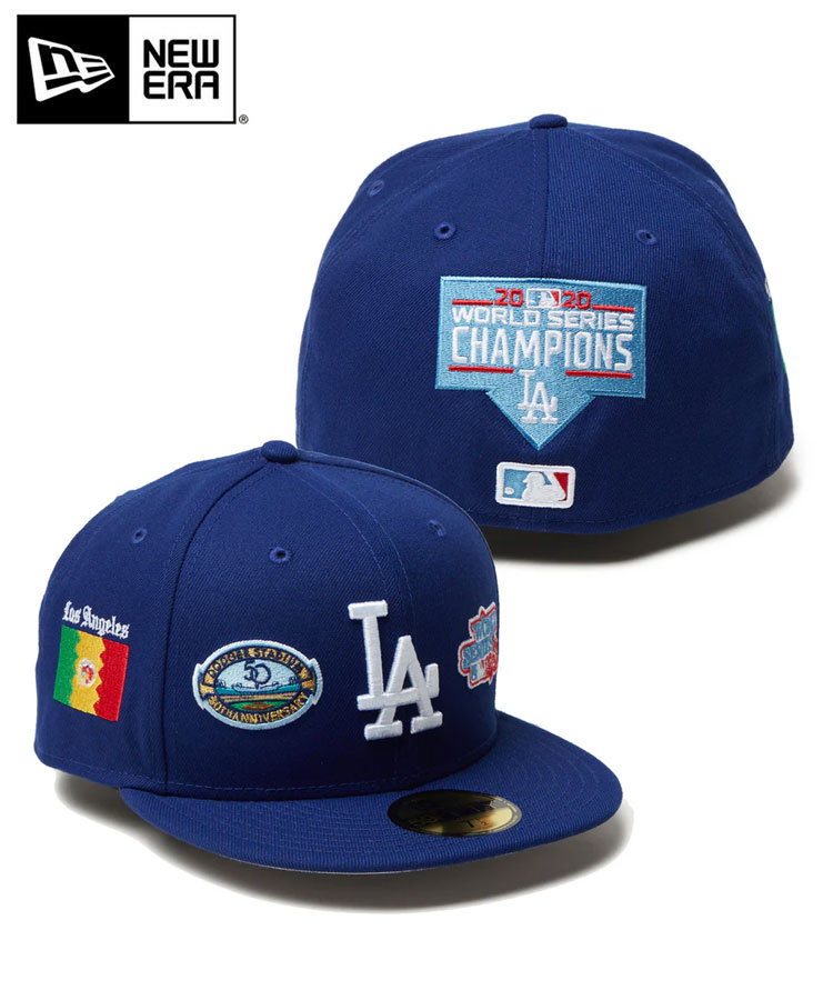 ニューエラNewEra LAドジャース 本革 スワロフスキー クロコダイル