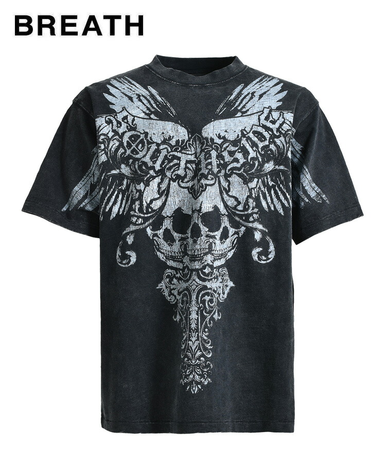 【国内買付】BREATH Skull Wing Logo Tee ブレス ロゴ Tシャツ BREATH - ブレス 公式通販サイト – union-onlinestore