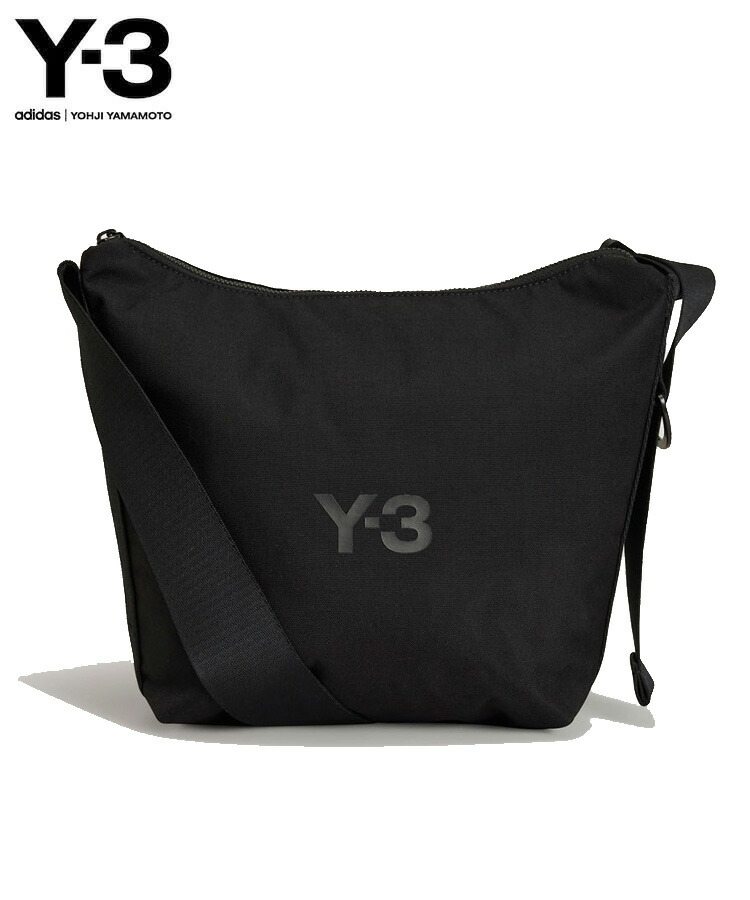 Y-3 ブラック スリングバッグ 楽天市場】Y-3 ワイスリー クロスボディバッグ BLACK/ブラック Y