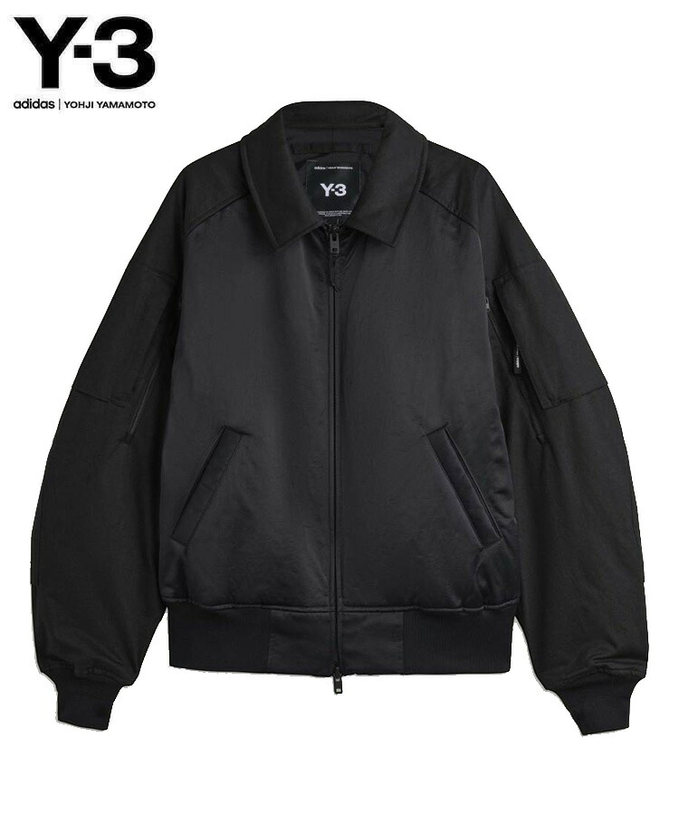 楽天市場】Y-3 ワイスリー バックロゴ ボンバージャケット