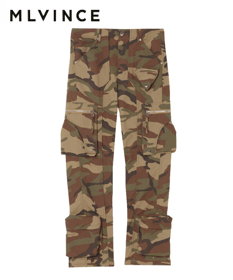 楽天市場】MLVINCE メルヴィンスTYPE2 PARACHUTE SLIM CARGO PANTS