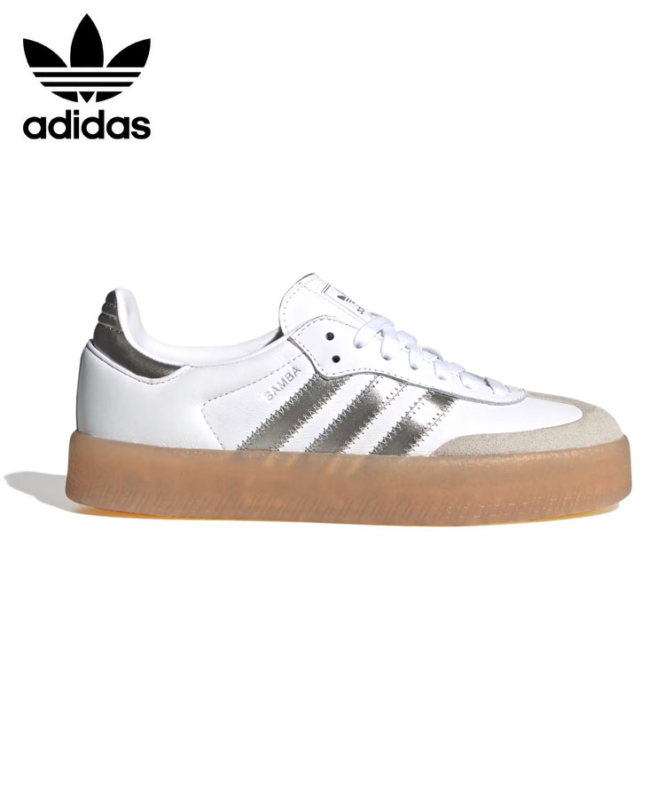 アディダス adidas サンバエ SAMBAE W JS3943 スニーカー レディース フットウェアホワイト シューズ ローカット 新作 国内正規品 2026SS 靴 くつ ウィメンズ ユニセックス｜STYLISE（スタイライズ）