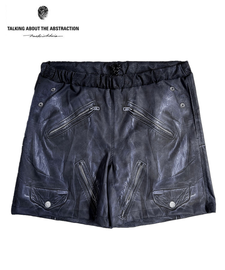 【対象商品10%OFFクーポン】TALKING ABOUT THE ABSTRACTION トーキング アバウト ジ アブストラクション メンズ パンツ PRINT SHORTS プリント ショーツ ライダース 26SS-PT-006 ボトムス ショートパンツ ヴィンテージ レディース ユニセックス