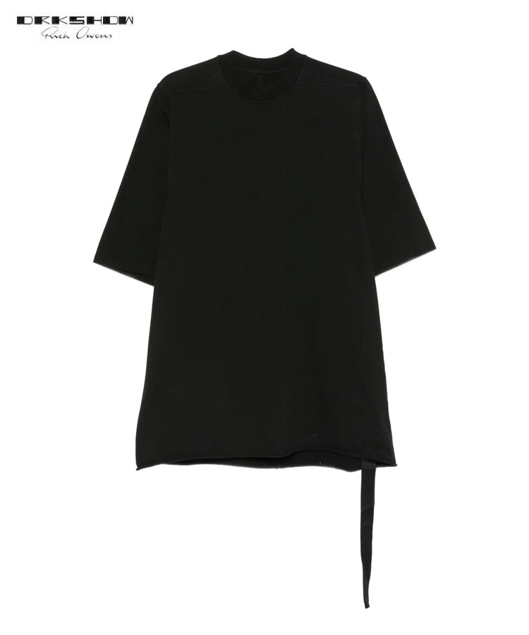 【対象商品10%OFFクーポン】DRKSHDW ダークシャドウ メンズ Tシャツ JUMBO SS T ブラック DU01F4274 RIG トップス スウェット リボン ストラップ クルーネック オーバーサイズ ビッグサイズ ユニセックス シンプル モード 定番 半袖