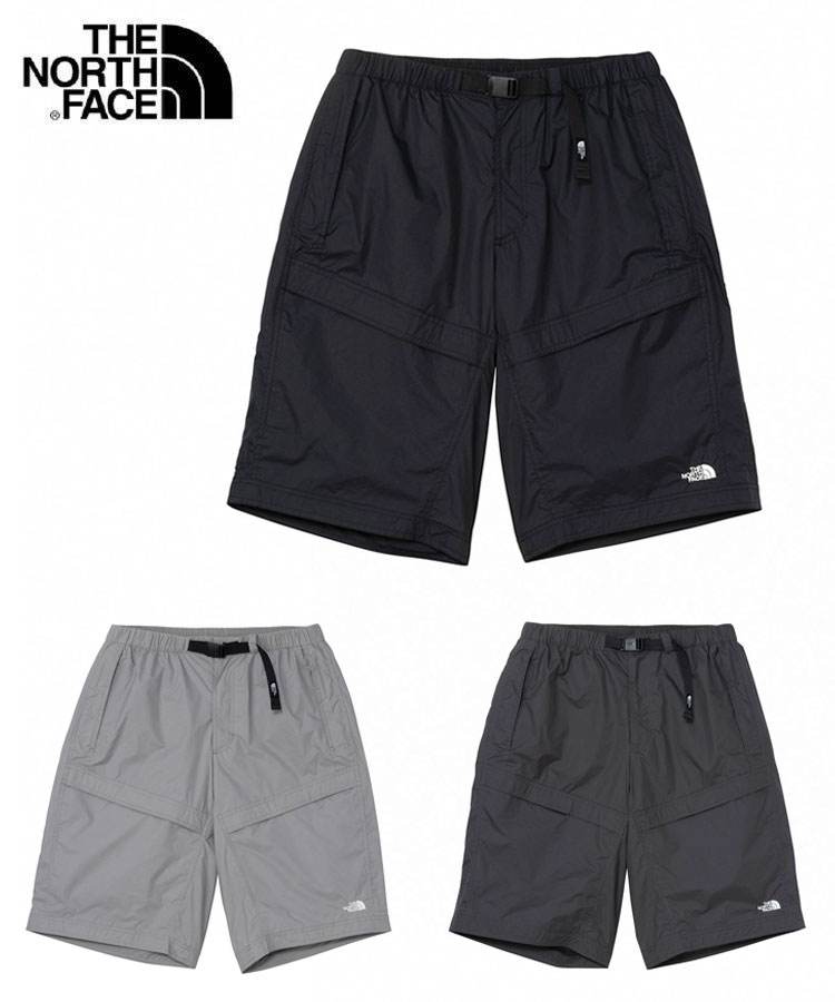 【20%OFFクーポン対象商品】THE NORTH FACE ノース ノースフェイス Chimney Wind Short ユニセックス チムニーウインドショーツ NB42650 ロゴ ブラック ストーンスラブ アスファルトグレー ボトムス パ｜STYLISE（スタイライズ）