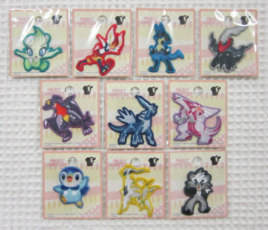 楽天市場】ポケットモンスター ミニワッペン 【シール/アイロン