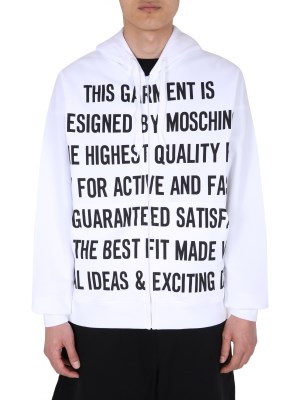 【正規取扱店】【送料無料】 モスキーノ MOSCHINO ジッパーウェア メンズ 17037027_1001 【海外通販】 28,607円