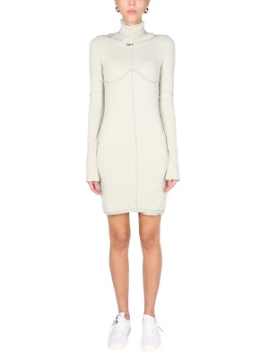 【正規取扱店】【送料無料】 オフホワイト OFF-WHITE ハイネックドレス レディース OWDB250_F21FAB0010510 【海外通販】