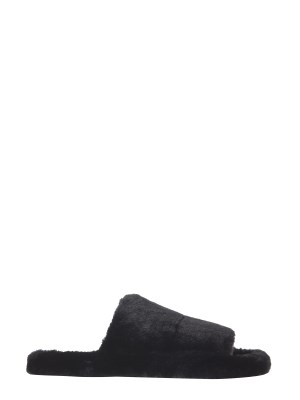 【正規取扱店】【送料無料】 ドルチェアンドガッバーナ DOLCE & GABBANA エコファーサンダル メンズ A80251_AQ40080999 【海外通販】