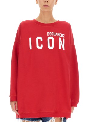 【正規取扱店】【送料無料】 ディースクエアード DSQUARED 「ICON」トレーナー レディース S80GU0075_S25516315 【海外通販】 28,180円