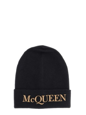 楽天市場】ALEXANDER McQUEEN 帽子 ニットキャップ ニット帽 プリント