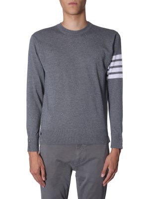 安い購入 トムブラウン Thom Browne Stripes セーター メンズ Mka002a 楽天海外直送 Style Lux 送料込 M3ali Tv