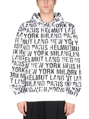 【正規取扱店】【送料無料】 ヘルムートラング HELMUT LANG フードパーカー メンズ L09HM516_100 【海外通販】