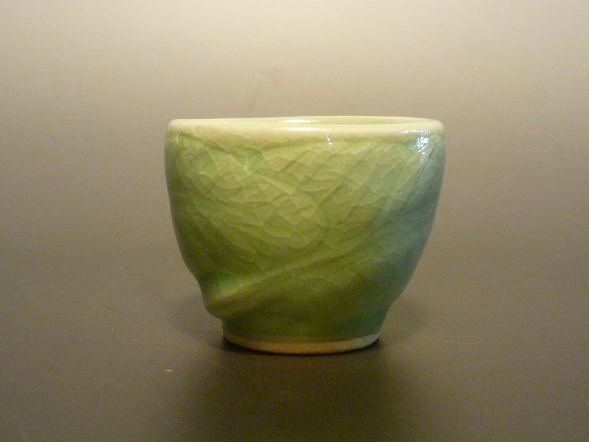 楽天市場】セラドン焼蓋付壺(唐草) : SuanChaang