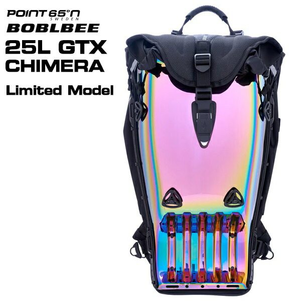 25L GTX キマイラ シリングルビー ワンタッチセーフティロックモデルPoint65 BOBLBEE 25L GTX CHIMERA [Limited Model]尖んがり６５ スウェーデン王国 脊髄パッド プロテクター 自動二輪車 自動二輪車 スノーボード ワイルドスピード 出川哲朗の申し受けるさせてもらえませんか?