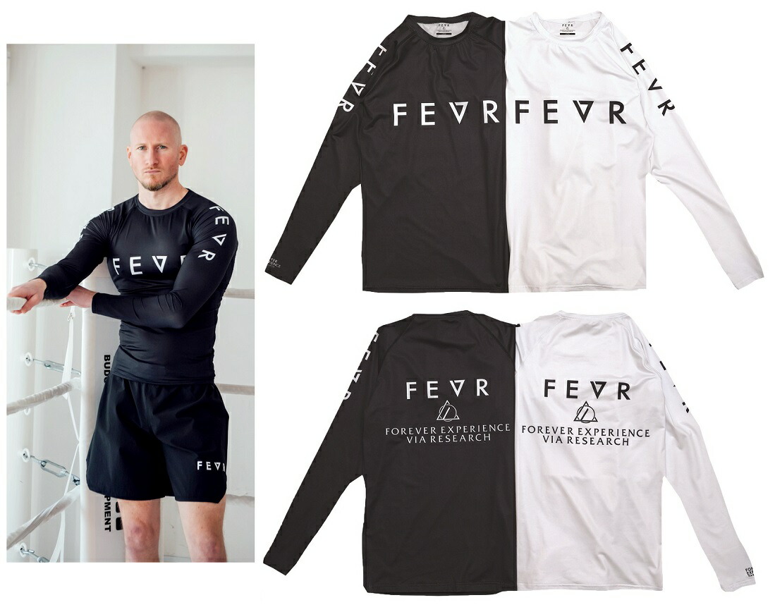 ロングスリーブラッシュガード フォーエバーFEVR TECH LONG RASH GUARD F22311000FOREVER EXPERIENCE VIA RESEARCH SURF サーフィン|スアヴトライブ