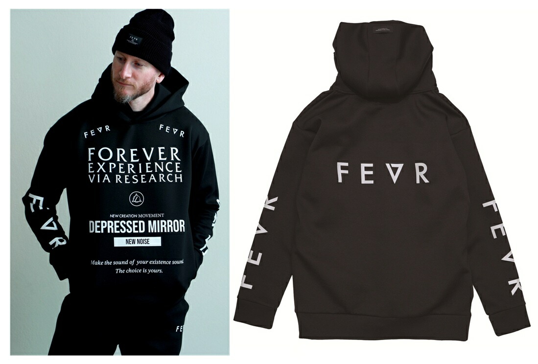 ティーシャツパーカー フォーエヴァーFEVR NEW NOISE TECH W-KNIT HOODIE F326FOREVER EXPERIENCE VIA RESEARCH SURF フォーエバー14000
