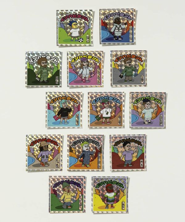 inhabitant インハビタント ステッカー MENS】ステッカー Inhabitant