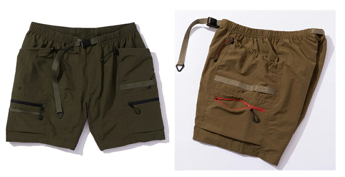 ウォークさる股引きTONEDTROUT×ポーラーPOLER StreamR Cargo Shorts 261MCV0137サーファー／スケーター／スノーボーダー／アウトドアブランド名 14500