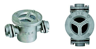 結核症式砂取器 (ステンレス鋼製)ＴＢ3737 20A 東邦製作