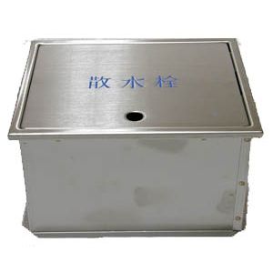 散水栓ボックス席 SN-2 ステンレス鋼製（床用深型）