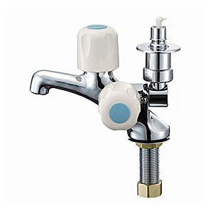 水栓金具 洗い濯ぎ機用二口立水栓 JF505TV-1 三栄水栓