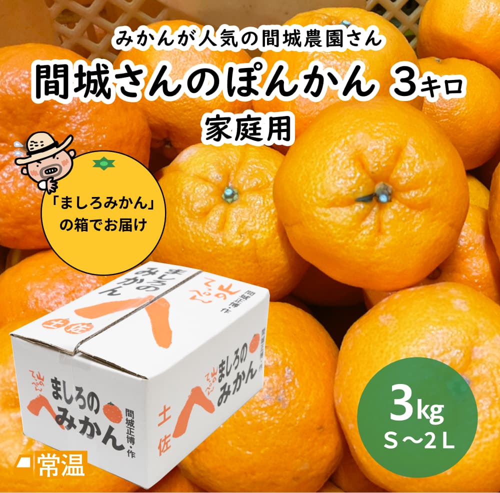 楽天市場】【発送時期：12月上旬】 間城さんのみかん 2L・5kg みかん