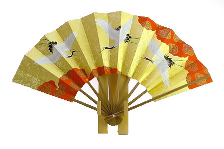 楽天市場】飾扇 名古屋城/カキツバタ(9.5寸) 飾扇子 飾り扇子 記念品