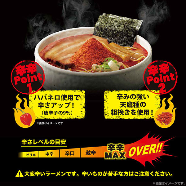 楽天市場 送料無料 辛辛魚らーめん辛辛maxバージョン2 袋タイプ １箱10食入 寿がきや食品