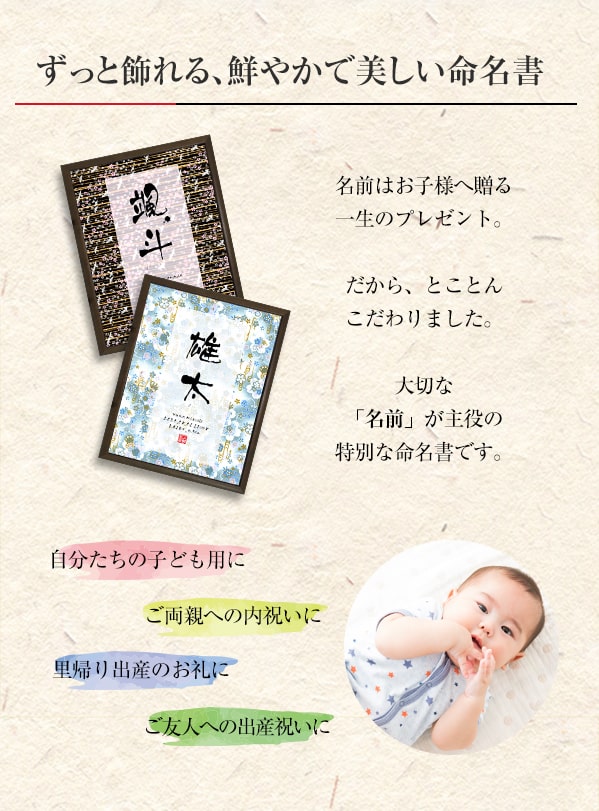 午前11時までのご注文で当日発送 友禅透明紙 デザイン 命名書 優雅でかわいい命名書 命名書 命名紙 命名 お名前 印字代筆 おしゃれ かわいい 額縁付き 名入れ 出産内祝い お七夜 お急ぎ対応可 Napierprison Com