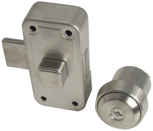 美和ロック(Miwalock)U9NDZ-1内部扉用シリンダー錠扉厚33~~42ミリNDZ1-E4~