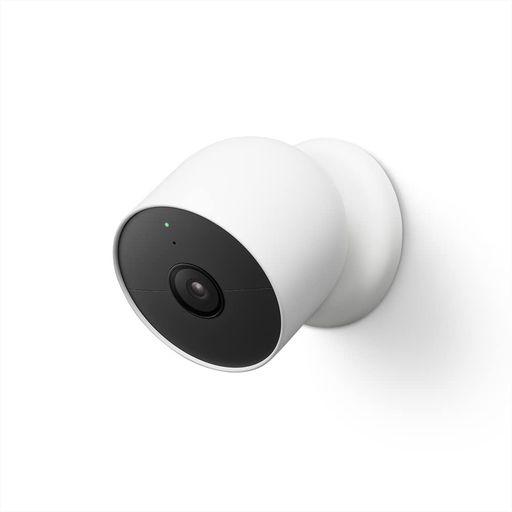 Google Nest Cam 1080p 手ぶりのみ (屋内、室外相応う / 蓄電池式) 白いこと GA01317-JP