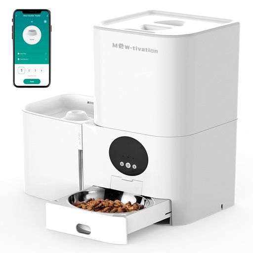 pet y スマート給餌器 一体型スマート給餌給水器 | 2Kカメラ搭載 ペット自動給餌機 APP管理対応