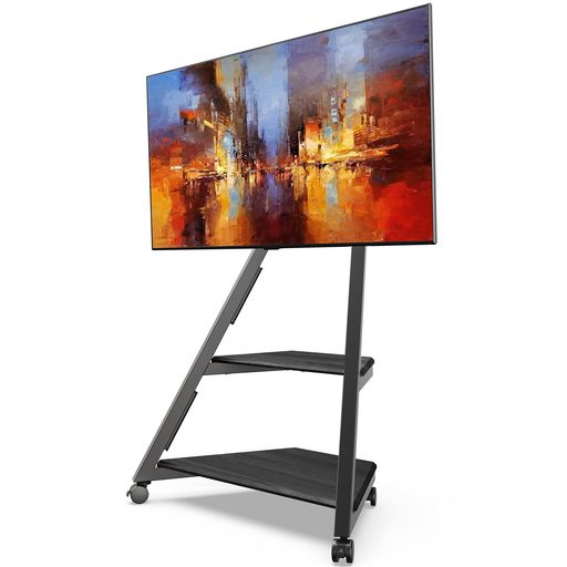 FITUEYES DESIGN 壁寄せテレビスタンド キャスター付き FITUEYES DESIGN テレビスタンド キャスター付き 壁寄せ 32 43