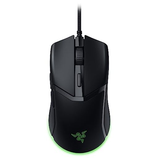 RAZER レイザー COBRA ゲーミングマウス 58G 軽量 コンパクト つかみ持ち/つまみ持ちにフィット 有線 第3世代 RAZER オプティカルマウススイッチ 没入感を高めるアンダーグロー CHROMA ライティング 8500 DPI画像