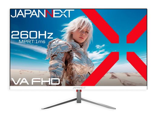 JAPANNEXT24.5インチゲーミングモニター260サイクル1ms盛りだくさん固定ディスク1920x1080解像力VAダイアログボックス見せびらかす(HDMI/DisplayPort/VESA相応う/ブルーライトカット/可視性角178°)