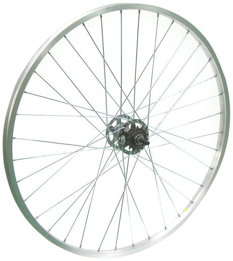 【新品】27インチ内装5段変速 完組リヤホイール 空気ミハル君付（アルベルトなど 楽天市場】ブリヂストン 内装5段完組リアホイール 26x1-3/8