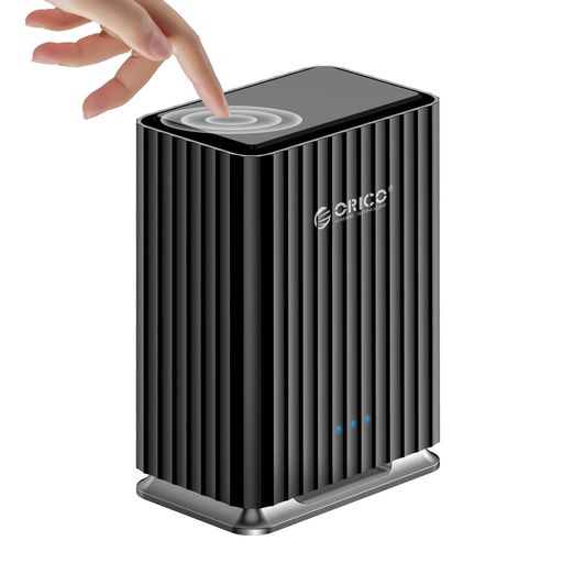 ORICOHDDケース2台24TB*2USB3.1Type-Cハードディスクケース2.5/3.5インチSSD/HDD用プッシュオン設計個人ローカルデータベース用2-IN-1データケーブル付き12V/4A電源アダプタ付き