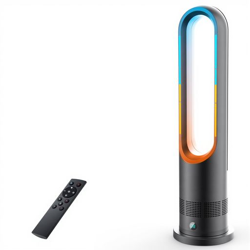 楽天市場】FUXNGZI タワーファン 扇風機 【羽根なし冷暖兼用・28W節電