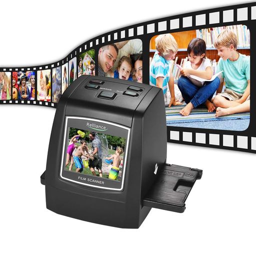 AKLOSIPY フィルムスキャナー、 22MP フィルムスライドスキャナー 35mm 135mm 126 110 8 スライドネガをデジタル JPEG に変換、2.4 インチ LCD ディスプレイおよび SD カードスロット付き、TV 接続用｜シュガーライトSTORE