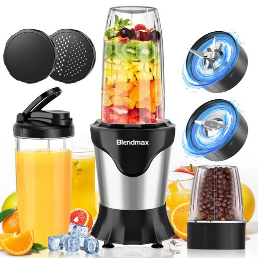 楽天市場】10点セット・氷も砕けるミキサー ジューサー パワフル 850W