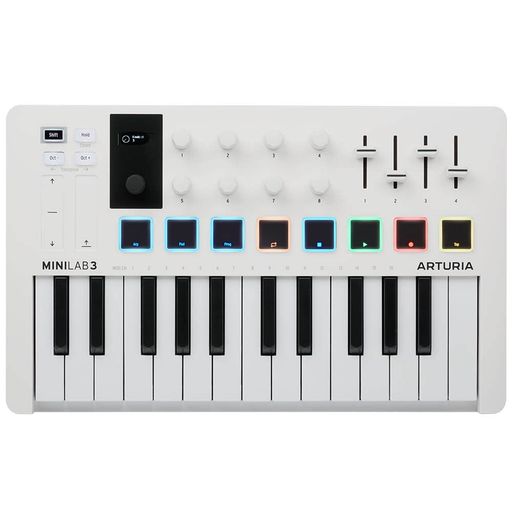 ArturiaMIDIキーボードコントローラーMiniLab3ホワイト
