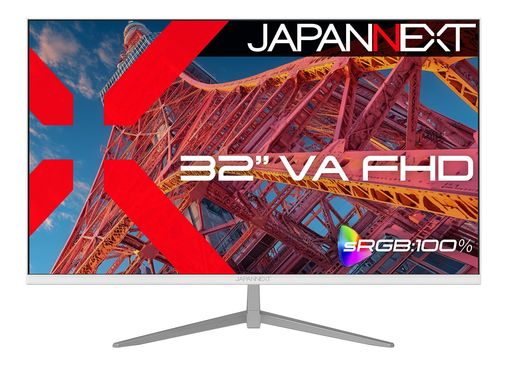 JAPANNEXT 32in VAダイアログボックス積み上げる 盛りだくさん固定ディスク(1920x1080)解像力 ホワイトカラー液晶管する JN-V32FLFHD-W HDMI VGA sRGB:100% 有線テレビ(白いこと)同梱 【2年引き受ける】