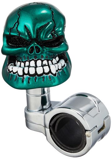 ジェットイノウエ(JETINOUE)ハンドルスピンナースカルグリーン506186ベアリング採用取付ハンドルサイズ26~32mmΦ6角レンチ付ゴムパッキン2枚付