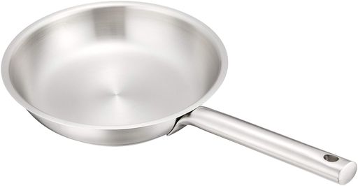 遠藤商事(EndoShoji)TKGフライパン20cm外径x深さ(mm)220x40底径(mm)150IH・ガス火対応熱伝導率の高いアルミを保温性の高いステンレスで挟んだ三層底すばやい沸き上がりを可能に錆に強いステンレ…