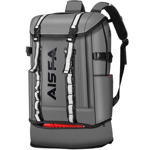 [AISFA] リュックメンズ リュックサック バックパック スクエア 30L 防水15.6インチ PC ビジネス ラップトップバック USB充電ポート付き アウトドア旅行 防災 通勤 靴/弁当収納｜シュガーライトSTORE