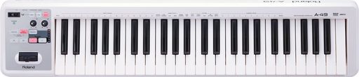 RolandローランドMIDIキーボードコントローラーA-49WHシンセ鍵盤49鍵盤DAW音楽制作D-BEAM搭載WHホワイト白 23,461円