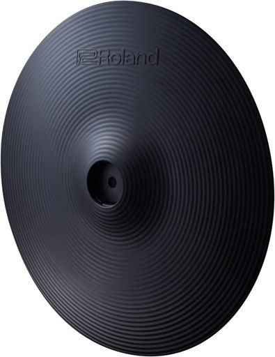 RolandローランドCY-12C-TVシンバルパッド・クラッシュ12インチ薄型チョーク奏法に対応電子ドラムVドラム自宅練習