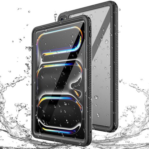 Miimall対応iPadPro11インチ防水ケースM42024第5世代iPadPro11ケースiPadPro11インチ防水カバーアイパッドプロ11対応ストラップ付きIP68規格防雪防塵耐衝撃全面保護