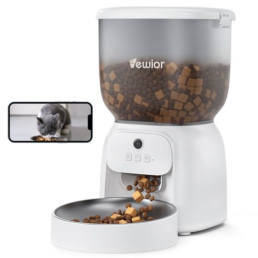 楽天市場】【健康状態を見守り】COOAU 自動給餌器 300万画素 カメラ